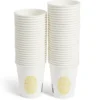 Lot de 50 gobelets jetables en carton