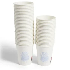 Lot de 50 gobelets jetables en carton