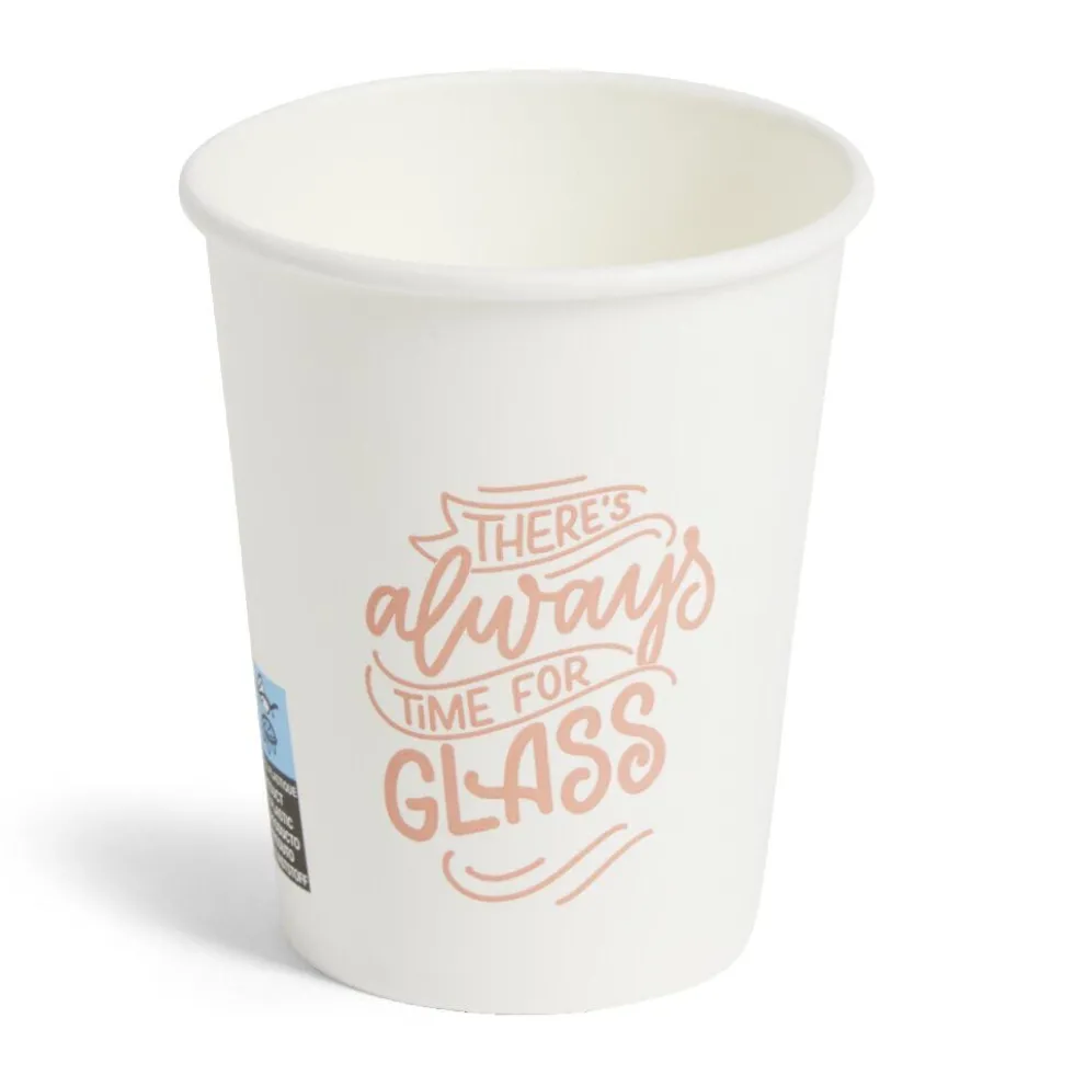 Lot de 50 gobelets jetables en carton