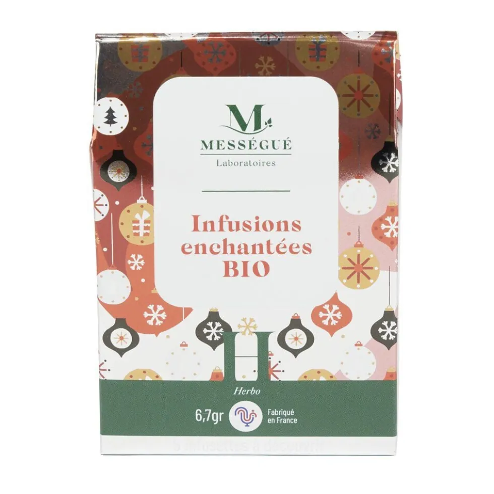 Lot de 5 infusions Noël (modèle 2)