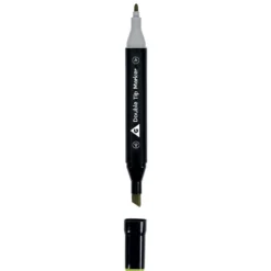 Lot de 36 marqueurs à base d'eau double pointe plastique noir + 3 ans