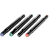 Lot de 4 marqueurs double pointe 4 couleurs L15cm