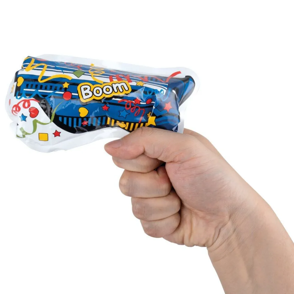Lot de 3 mini pistolets à confettis - 3 modèles