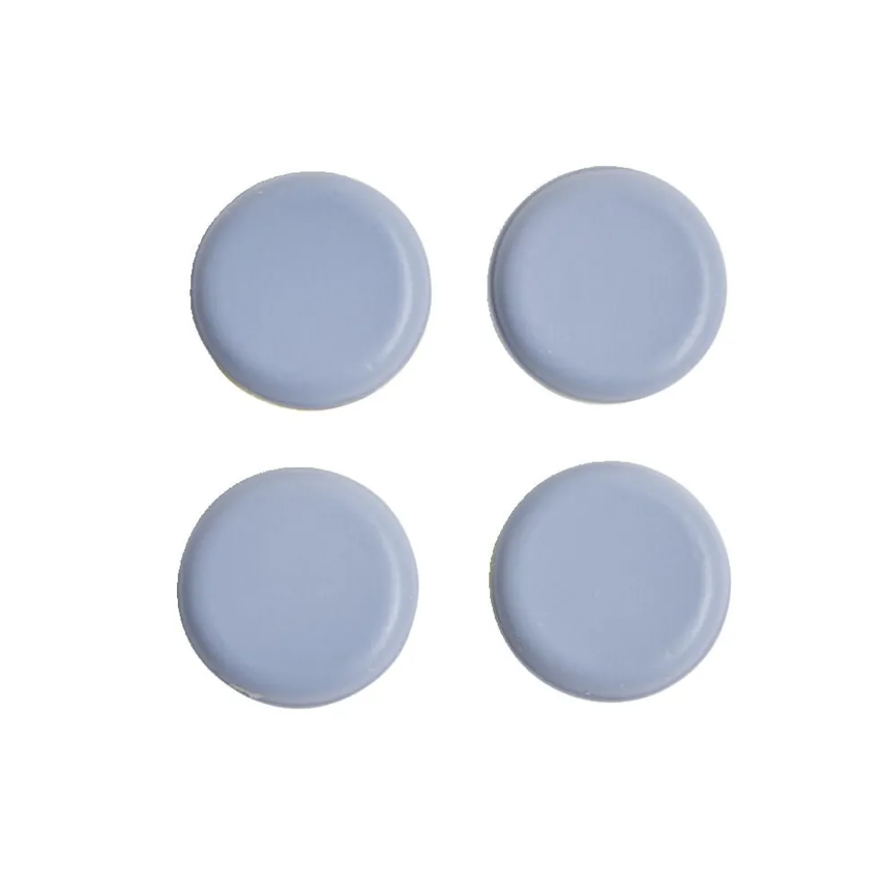 Lot de 4 patins adhésifs téflon Ø4cm