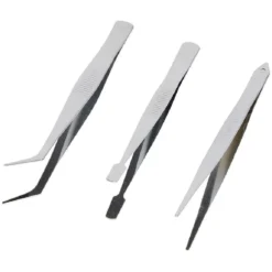 Lot de 3 pinces de précision en fer
