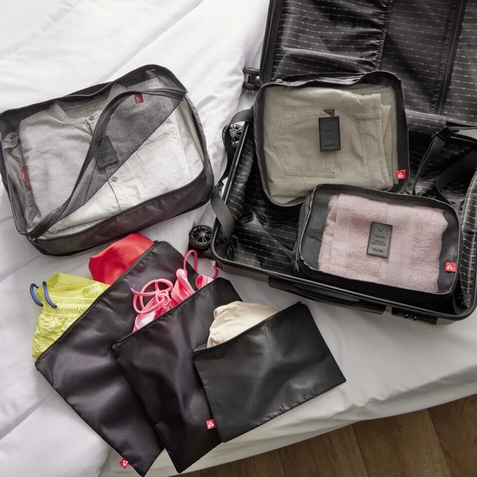 Lot de 3 pochettes de rangement 3 formats