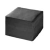 Lot de 50 serviettes cocktails noir 20x20cm