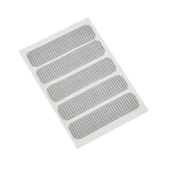 Lot de 15 stickers de réparation pour moustiquaire 1,5x6cm