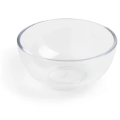 Lot de 6 verrines 120ml plastique transparent Ø8,3xH4cm