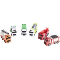 Lot de 6 véhicules de constructions - 3 modèles