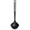 Louche en plastique noir et gris L.33,5cm