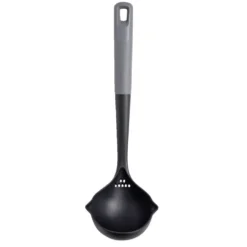 Louche en plastique noir et gris L.33,5cm