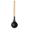 Louche en silicone avec manche en bois L.31,5cm