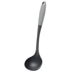 Louche plastique noir et gris L34cm