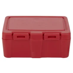 Lunch box à 2 compartiments - Boîte alimentaire en plastique rose 1L