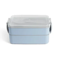Lunch box 2 compartiments 400ml et 500ml avec couverts