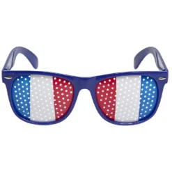 Lunettes avec drapeau français