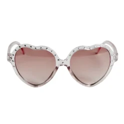 Lunettes coeur avec strass