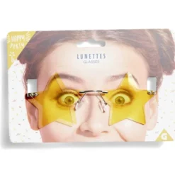 Lunettes en forme d'étoile (2 modèles)
