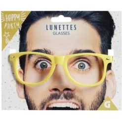 Lunettes sans verre fluo (4 modèles)