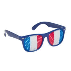 Lunettes supporter français pour adulte