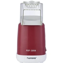 Machine à pop corn Homday 1100W (2 modèles rouge ou beige)