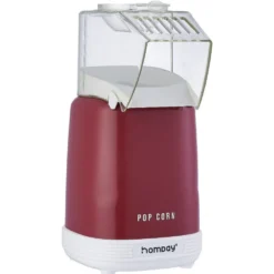 Machine à pop corn Homday 1100W (2 modèles rouge ou beige)