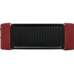 Machine à raclette Duo connectable rouge 2 poêlons 450W