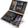 Mallette de coloriage en bois