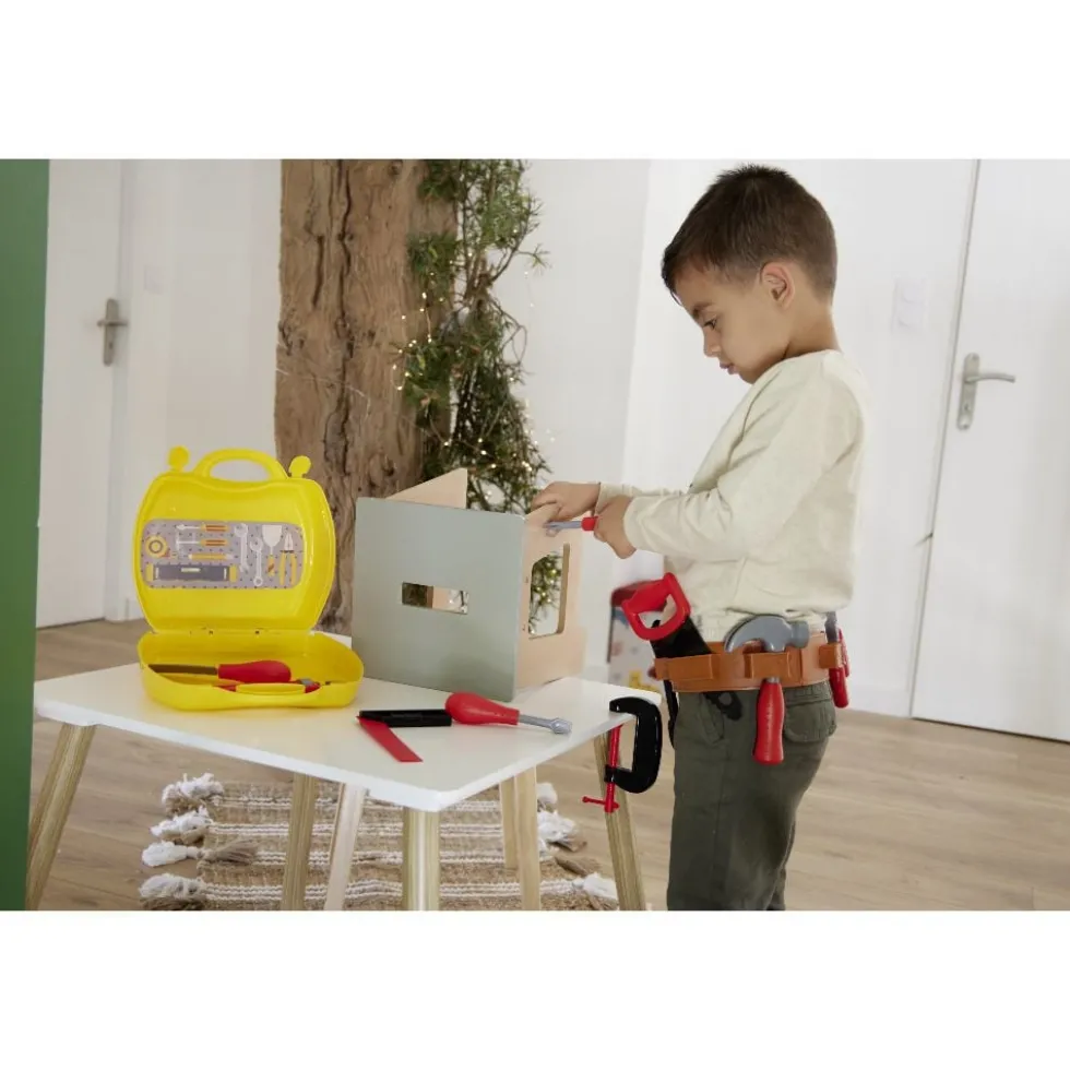 Mallette de jeu Bricoleur 15 pièces