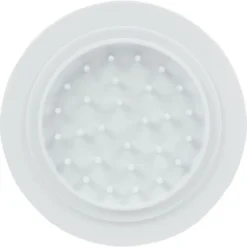 Mandoline multiusage 4 accessoires inox et plastique blanc