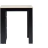 Mange debout bois et métal noir 60x100xH105cm