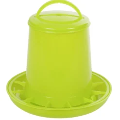 Mangeoire verte pour poules et volailles 3 Kg