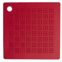 Manique en silicone rouge 22,5x22,5cm