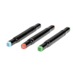 Marqueur couleur x3 à double pointe L15,2cm (2 modèles)