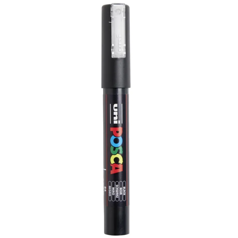 Marqueur créatif Posca pointe extra fine noire