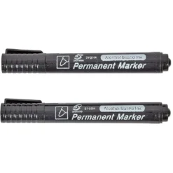 Marqueur permanent x2 noir