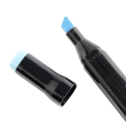 Marqueurs à double pointe teintes bleu/violet H18,5cm 6 pièces