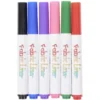 Marqueur textile pointe 1-2mm x6
