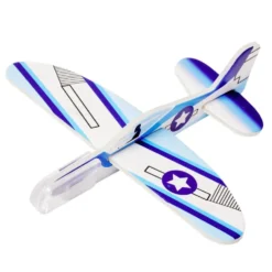 Mini avion à construire x2 en papier 7x10cm