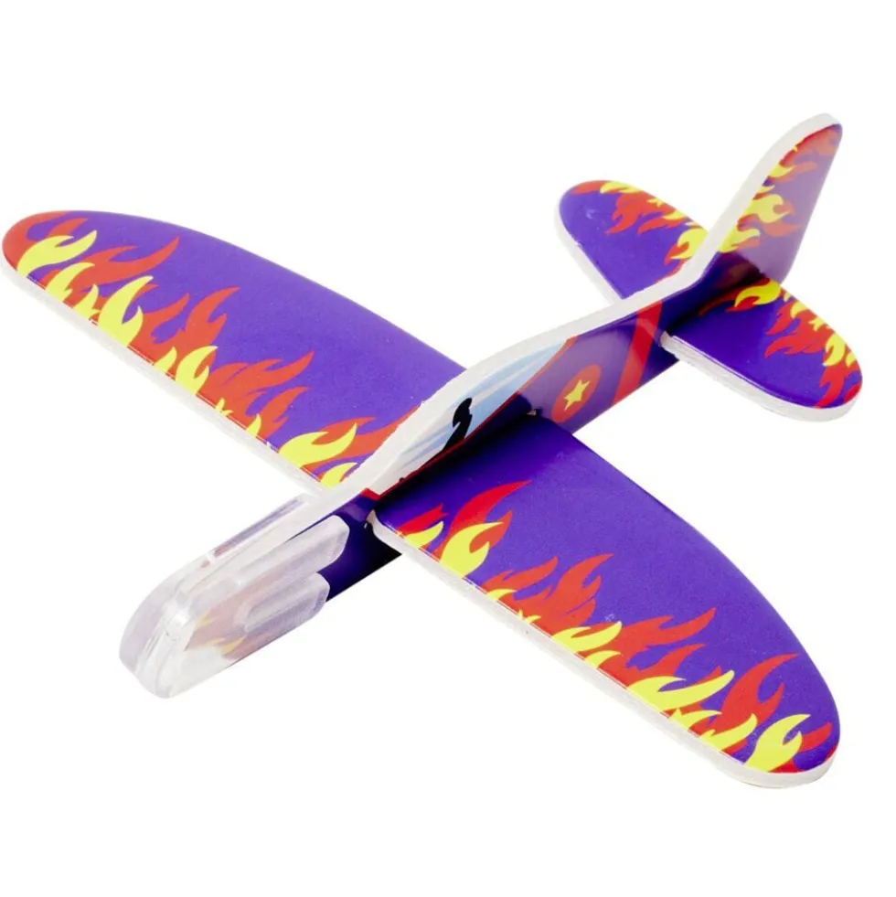 Mini avion à construire x2 en papier 7x10cm