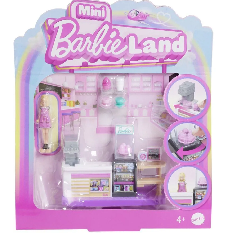 Mini Barbie Land commerce (4 modèles)