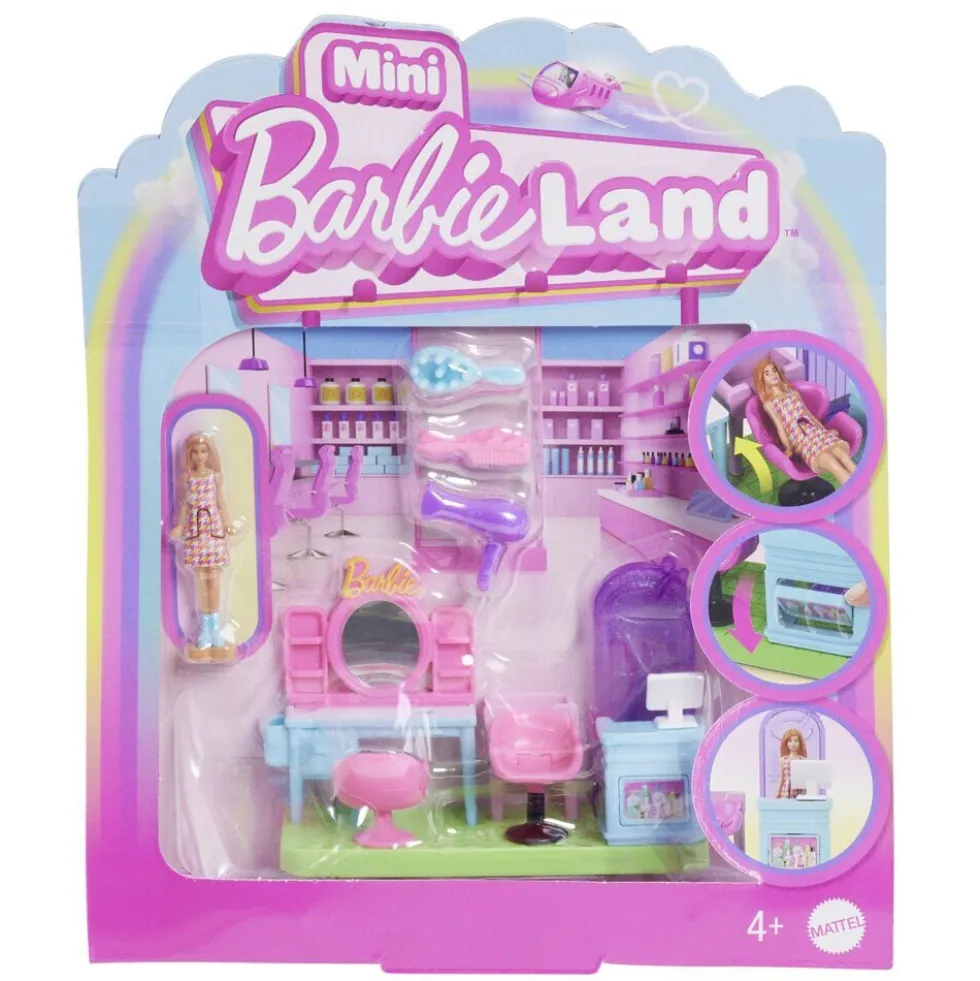 Mini Barbie Land commerce (4 modèles)