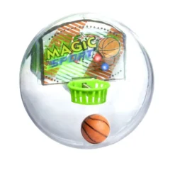 Mini capsule Magic Sport jeu de basket miniature Ø7,5cm (2 modèles)