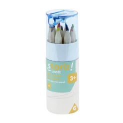 Mini crayon de couleur x13 et taille-crayon