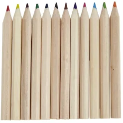 Mini crayon de couleur x13 et taille-crayon