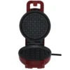 Mini gaufrier rouge 500-600W