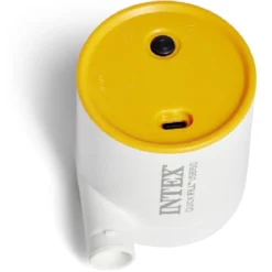 Mini gonfleur matelas USB Intex blanc