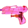Mini pistolet à eau translucide 11,5x2xH7,5cm (4 pièces)