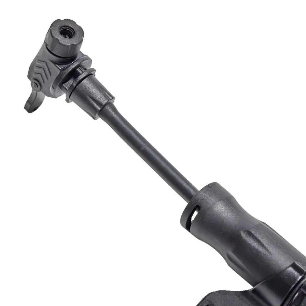 Mini pompe à vélo avec support fixation